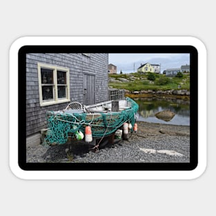 Maritime Fisherman's Boat Sticker